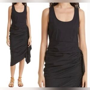 Rhode Elsie poplin gathered dress with side ruffle
Size 4
Worn once
Retail $455